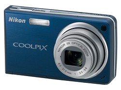 Nikon Coolpix S550 10MP Digital Camera with 5x Optical Zoom (Cool Blue) 1
