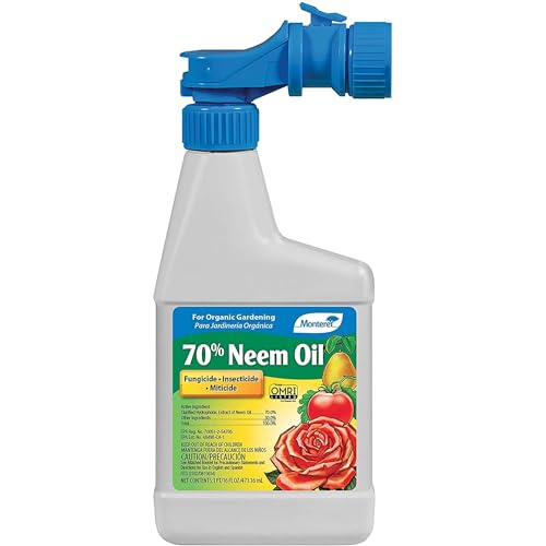 Monterey Lawn & Garden Ready To Use Insecticide Neem Oil Spray Omri Pt 1