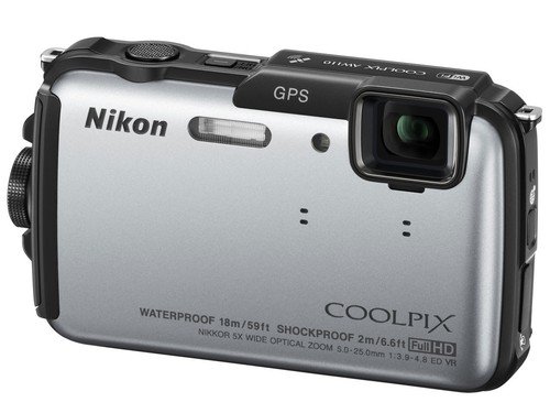 Nikon COOLPIX AW110 Wi-Fi and Waterproof Digital Camera with GPS (Silver) 3