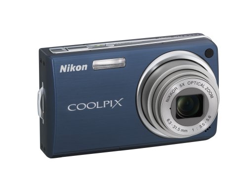 Nikon Coolpix S550 10MP Digital Camera with 5x Optical Zoom (Cool Blue) 2