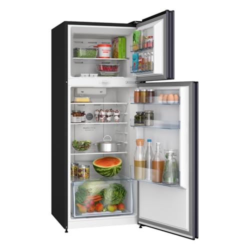Bosch 243L, 2 Star, Frost Free Double Door Refrigerator | 6-in-1 Convertible Modes | 80min Convert | Touch Panel | Extend Cool up to 18 hrs | SuperFreeze (CTC27U12VI, Dark Lake, 2026) 5