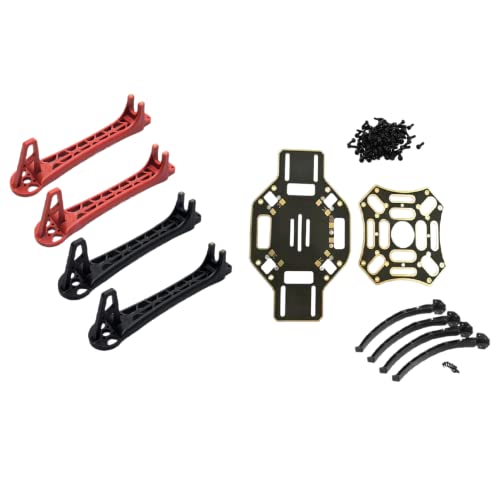 YGT YUVVRAJ GLOBAL TRADERS F450 Quadcopter Frame – PCB Version Frame Kit with Integrated PCB (FRAME+BLACK LANDING GEAR) 2
