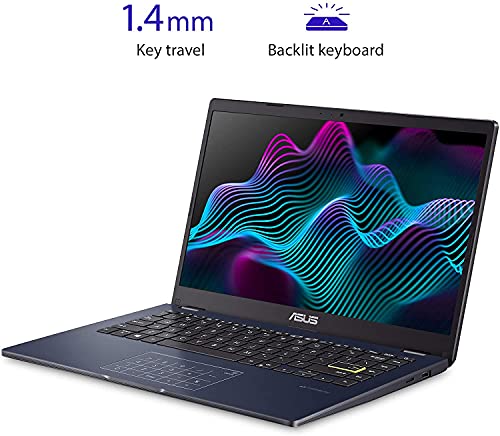 ASUS 2022 L410 Thin Light Student Laptop Computer, 14" FHD Display, Intel Celeron Processor, 4GB RAM, 256 GB Storage, 12Hours Battery, Backlit Keyboard, Windows 10 + 1 Year Microsoft 365, Star Black 4