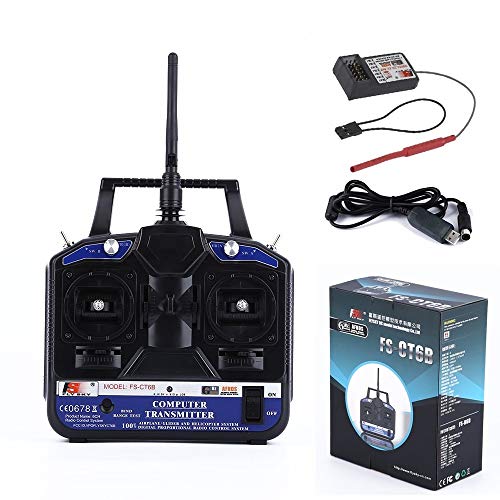 Robocraze Flysky CT6B Remote 6 Channel Transmitter and Receiver for Quadcopter 2