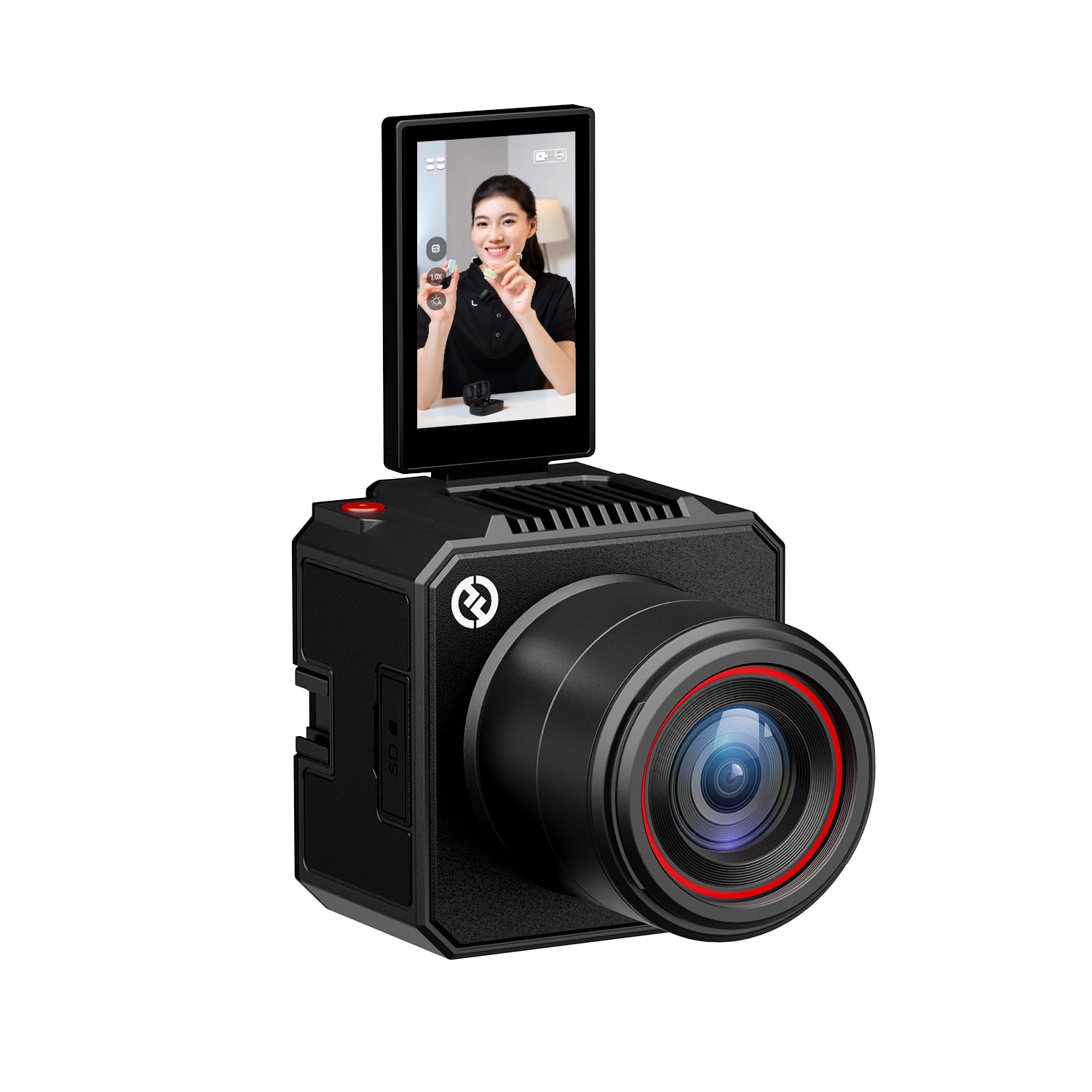 Hollyland VenusLiv Air Live Streaming Camera,1/1.3" CMOS/F1.05 Custom Lens,4K30p/UVC/HDMI Video Output,Built for 24/7 Streaming,AI Tuning/Green Screen/Image Overlay/Skin Beauty/Color Correction 2