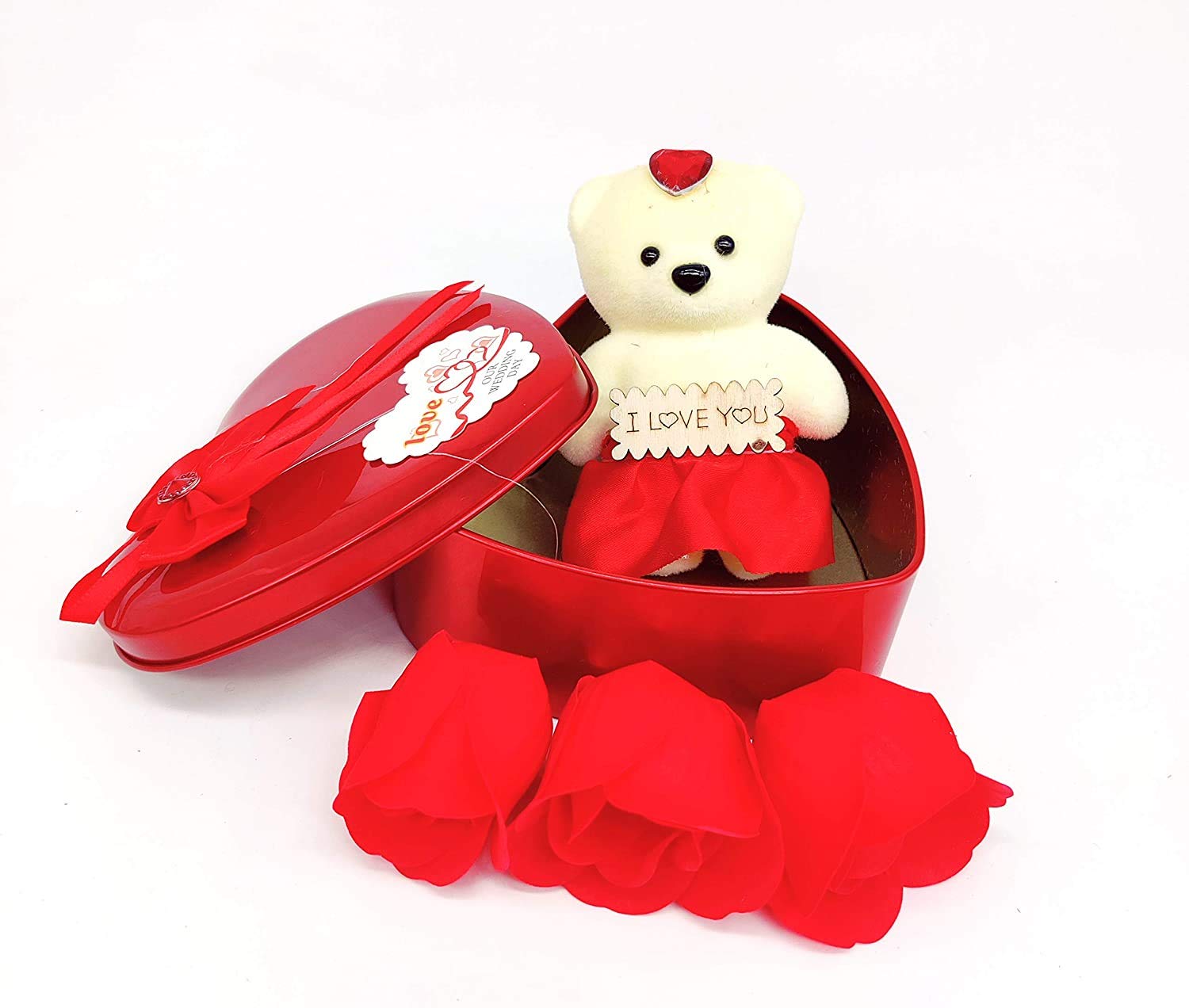 Pride Store Artificial Rose Gift for Rose Day Valentine's Gift Love Gifts for Girlfriend-Boyfriend him/her Wife Husband 3