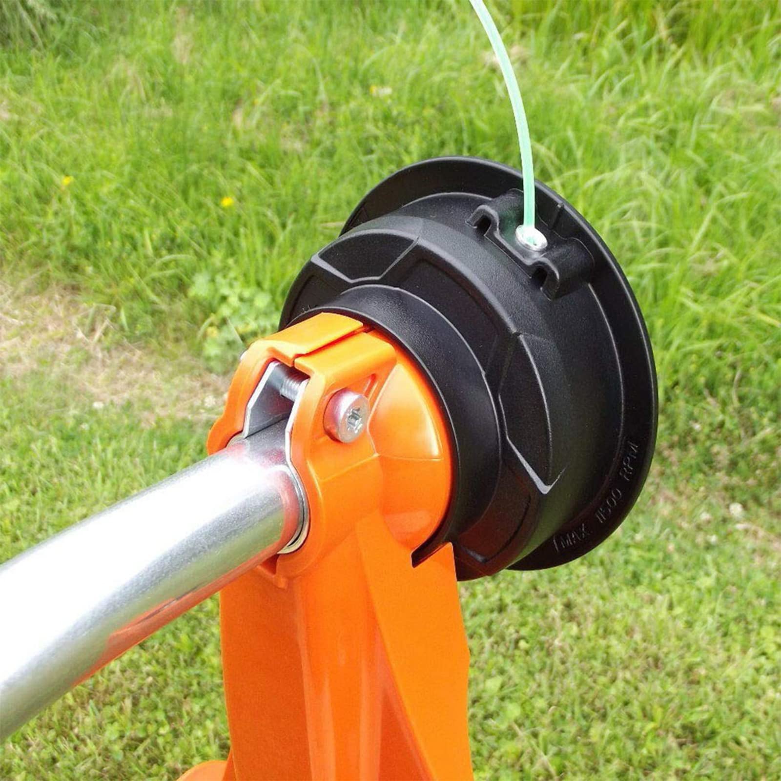 FUMHEUF AutoCut C6-2 Trimmer Head Weed Eater Bump Feed Replacement M8 x 1.25mm Left Hand for Sti-hl Easy Loading Lawn Mower Garden Tool 3
