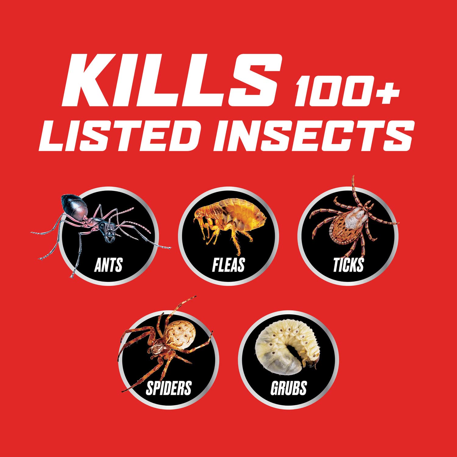 Ortho Lawn Insect Killer Granules: Treats up to 20,000 sq. ft., For Yard, Garden & Landscapes, Works on Listed Ants, Spiders, Fleas & Ticks, 20 lbs. 4