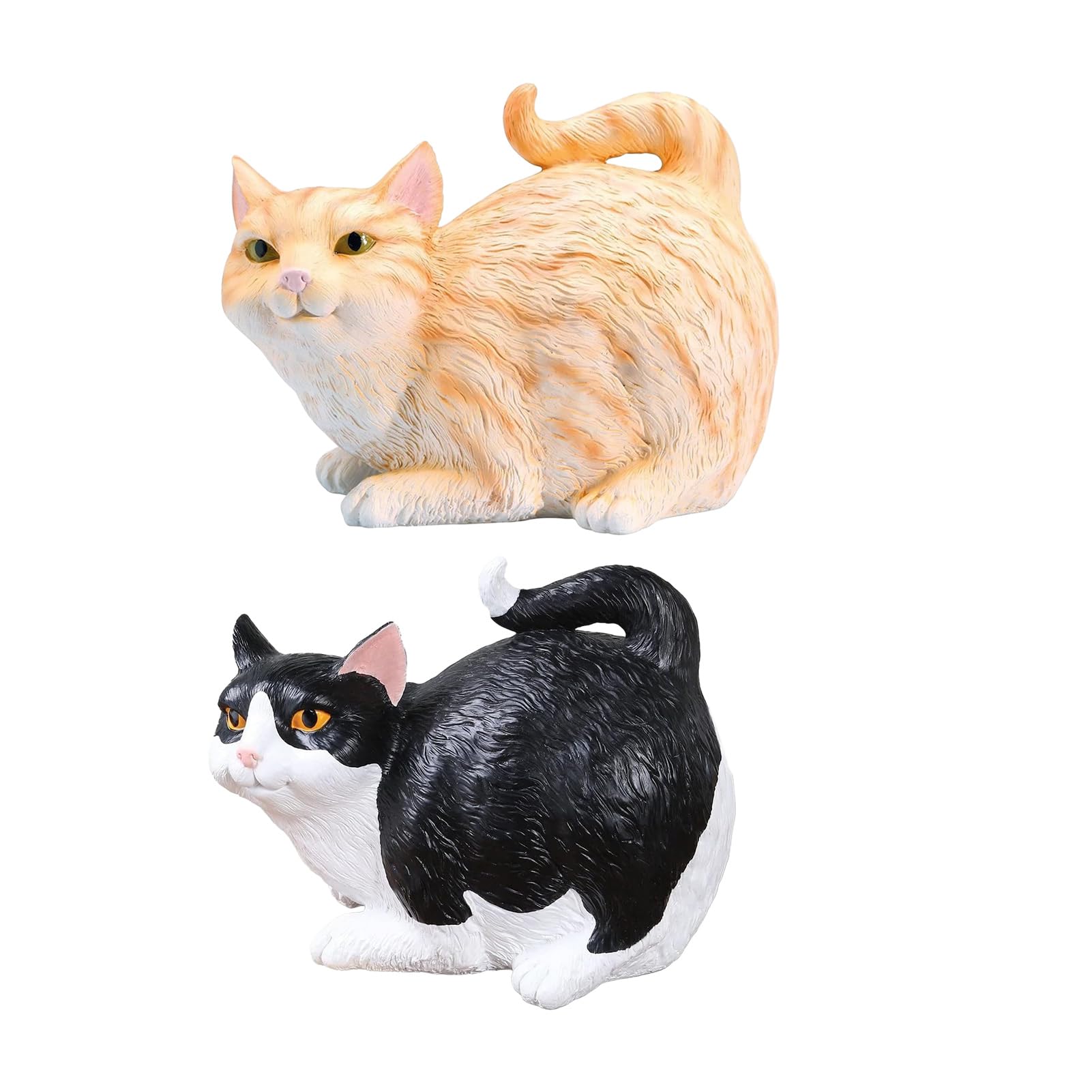 Cat Butt Tissue Box | Humorous Resin Craft Tissue Dispenser Shaped Like a Square Cat, Ideal for Bathroom & Bedroom Decor, Perfect for Cat Lovers 1
