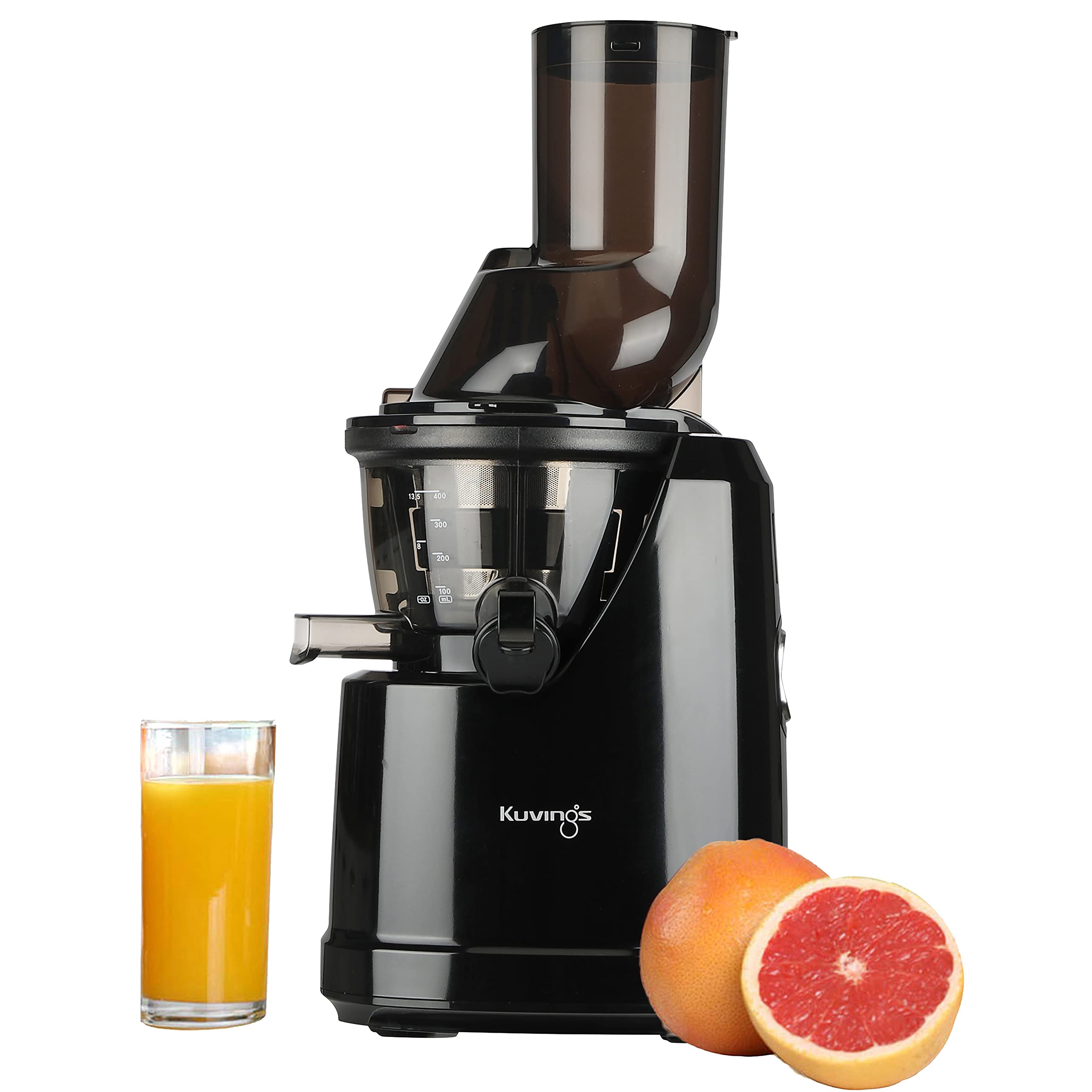 Kuvings B1700 Phantom Black Professional Cold Press Whole Slow Juicer, Patented JMCS Technology for 10% More Juice, Best Fruit & Vegetable Juicer machine for home, 240 watts 1