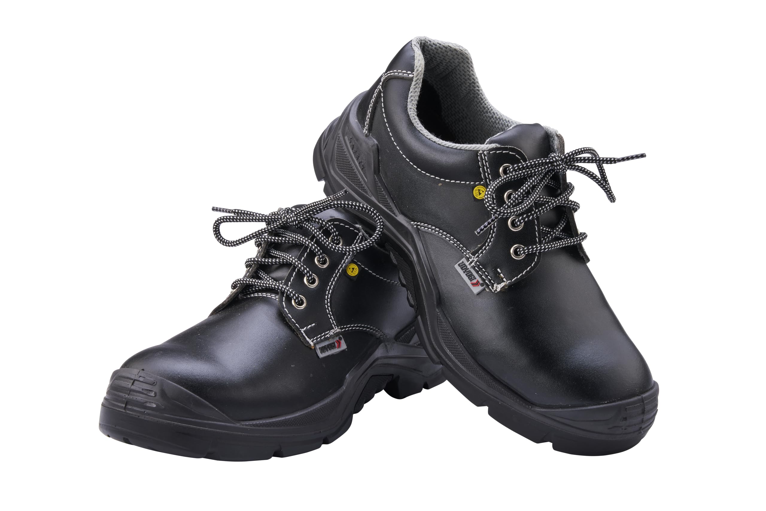 Udyogi Edge ESD (Electro Static Dissipative) - Safety Shoes | Made with Lightweight Microfiber, Double Density PU - SRC Sole 3