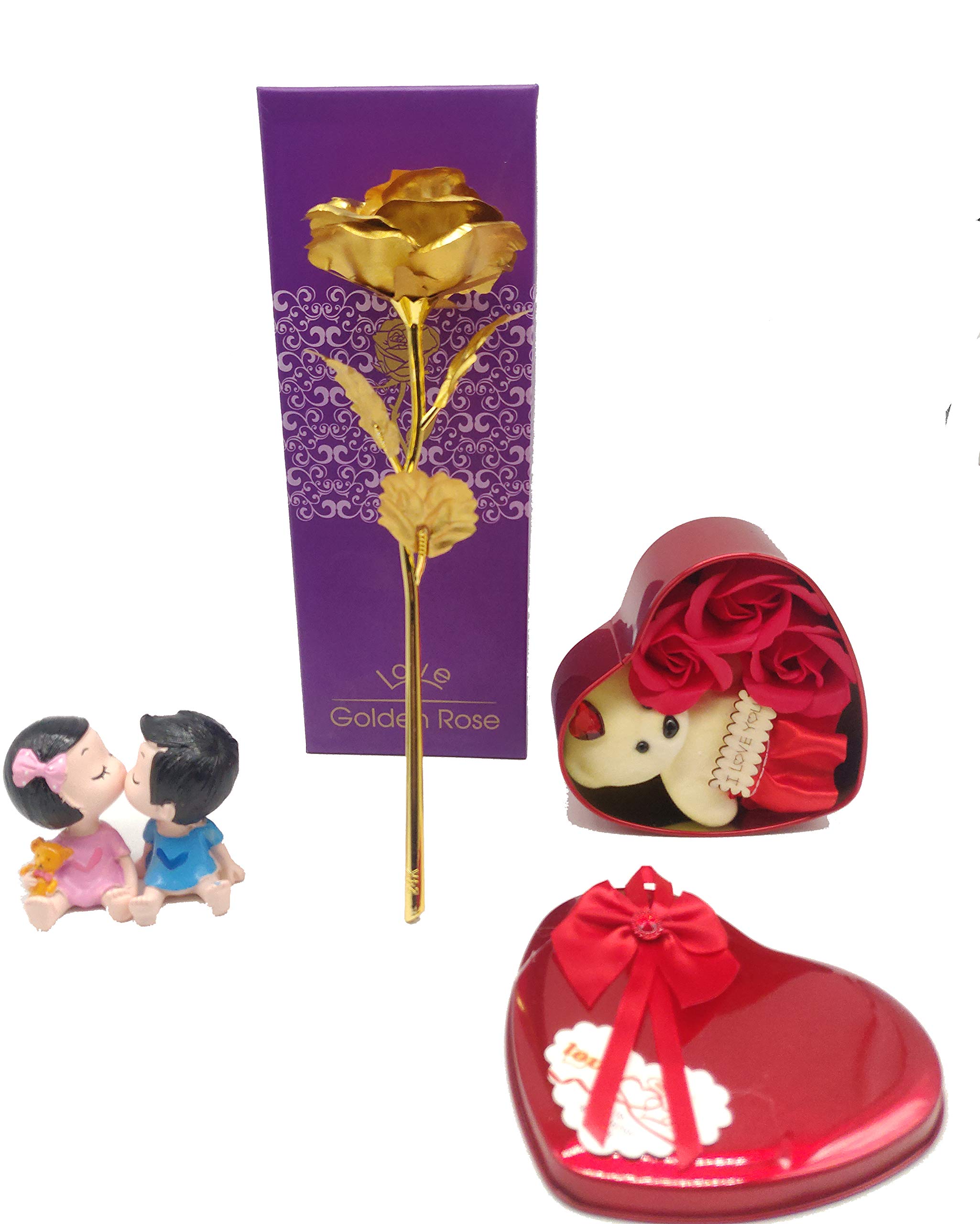 Pride Store Artificial Rose Gift for Rose Day Valentine's Gift Love Gifts for Girlfriend-Boyfriend him/her Wife Husband 1