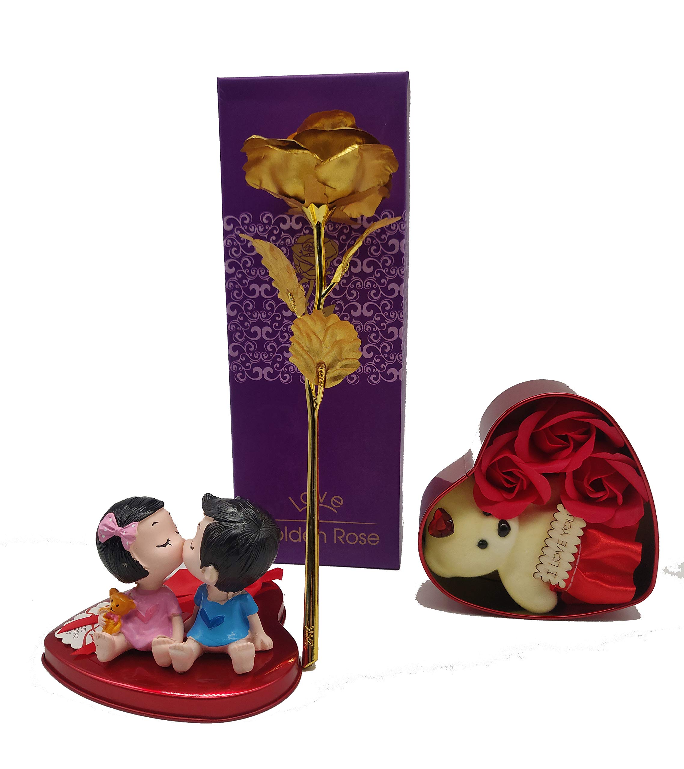 Pride Store Artificial Rose Gift for Rose Day Valentine's Gift Love Gifts for Girlfriend-Boyfriend him/her Wife Husband 5