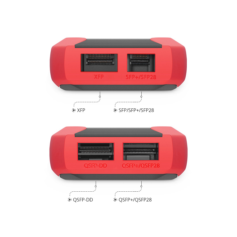 FS BOX V4, Multi-Functional Transceiver Tool Kit, Support FS Transceivers & DAC/AOC Cables, Red 2