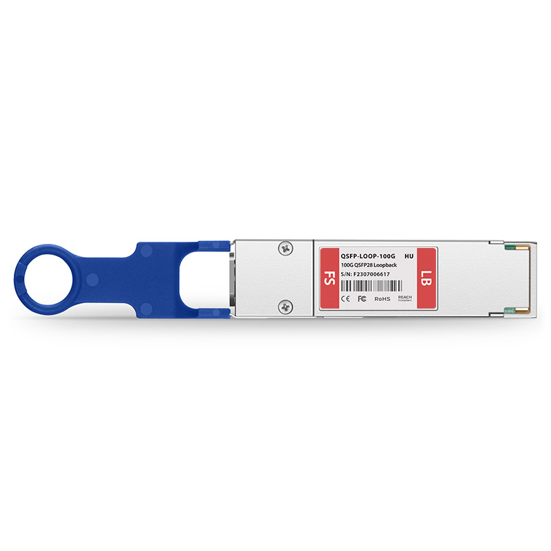HW Compatible 100G QSFP28 Passive Loopback Testing Module 2