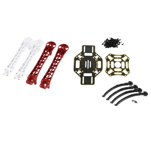 YGT YUVVRAJ GLOBAL TRADERS F450 Quadcopter Frame – PCB Version Frame Kit with Integrated PCB (FRAME+BLACK LANDING GEAR)