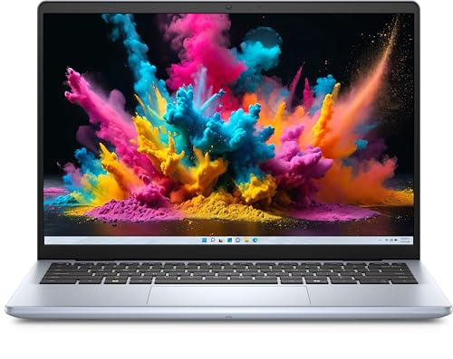 DELL 14 (2026) Intel Core 3 14th Gen 100U - (8 GB DDR5/512 GB SSD/Intel UHD Graphics/Windows 11 Pro) Thin and Light Business Laptop/14.0" FHD+ IPS Display/Ice Blue/1.4 kg/MSO 2021