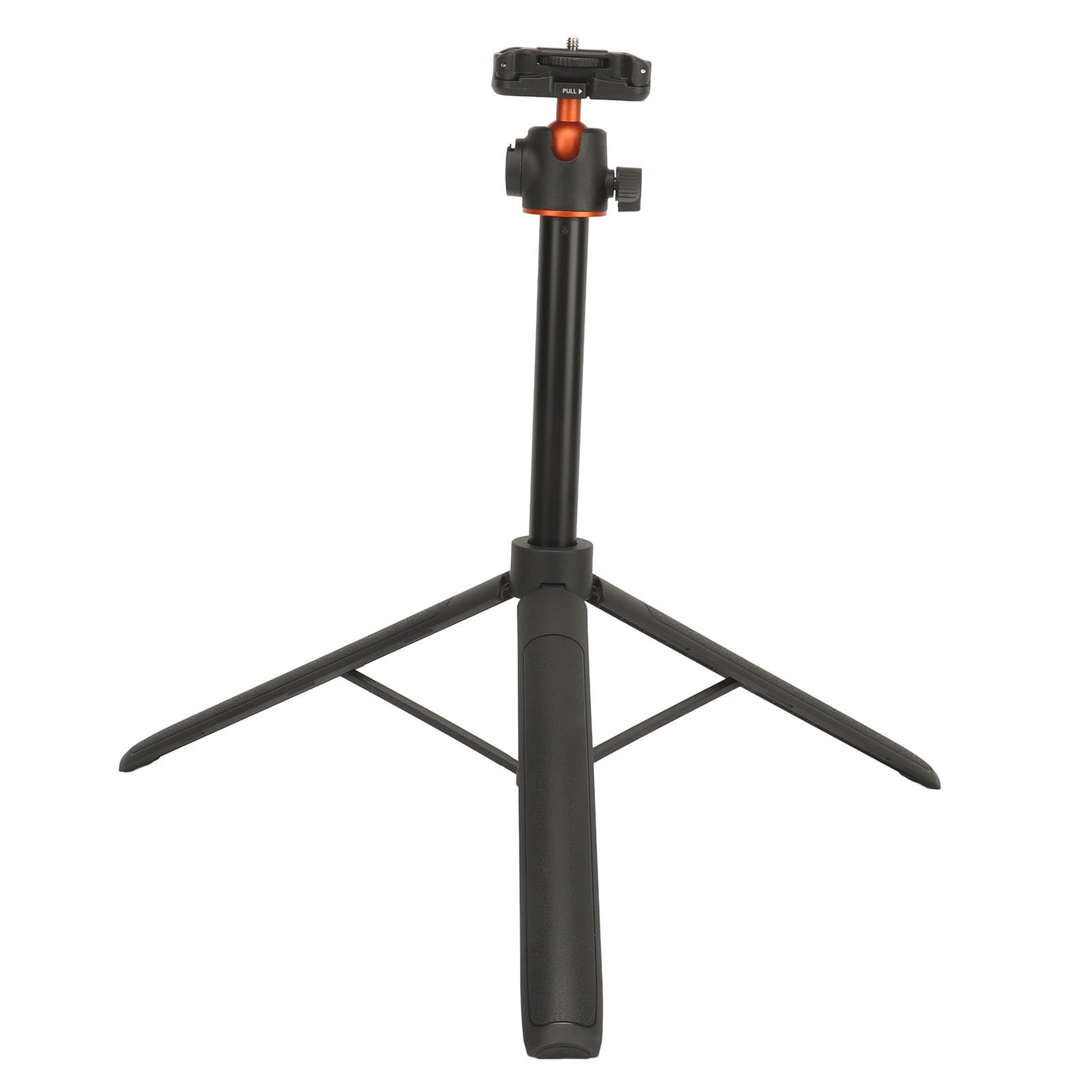 360° Rotating Aluminum Cell Phone Tripod with Extendable Height, Cold Shoe Port, Universal 1/4 Inch Screw for DSLR, Action Camera, Webcam, Selfie Stick Tripod