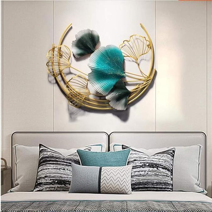 FUNTEREST Metal Wall Art for Home Decor-Home Decoration Items for Living Room&Bedroom-Stylish Wall Decor for Bedroom Living Room Dining/Office Farm Items 42cm