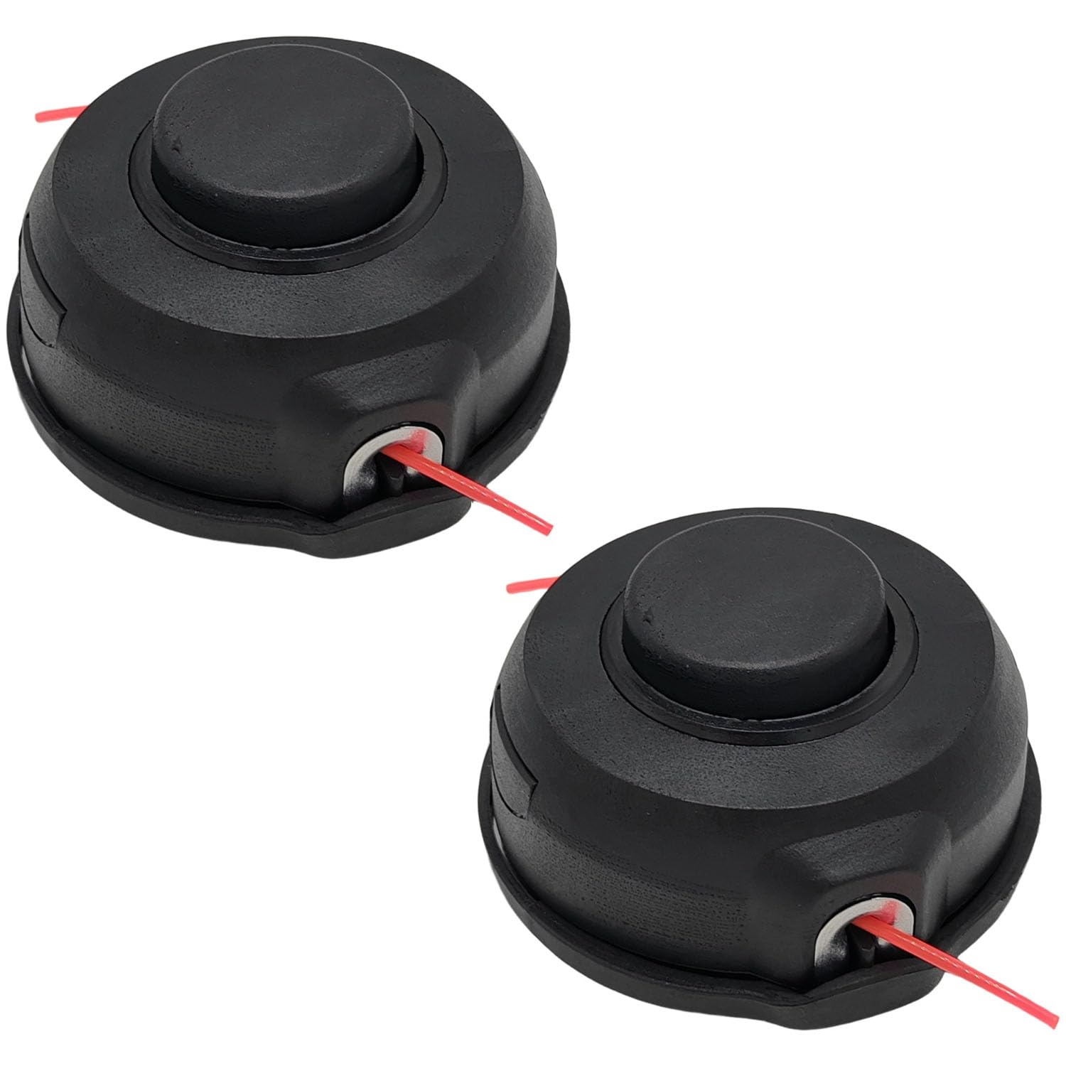 Yingspart 2Pcs Trimmer Heads for Makita 18V X2 LXT (36V) Lawn Mower XRU11Z XRU12 XRU04Z Size M8x1.25LH Replace 198386-5